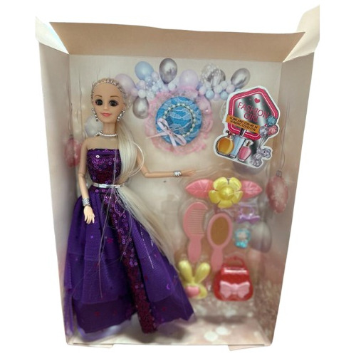 Muñeca Emi Fashion Princesa Zippy Toys Accesorios