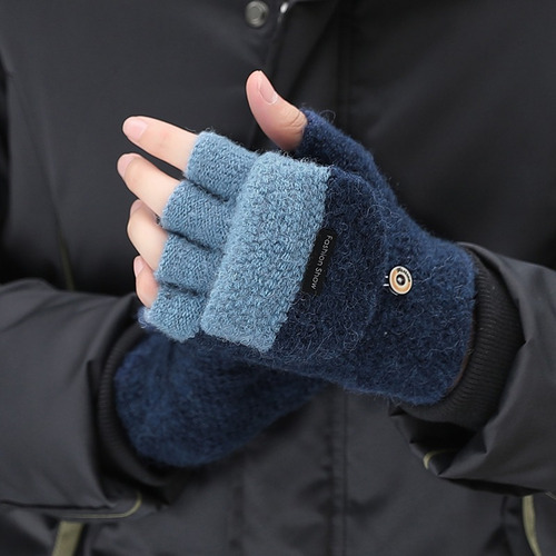 Guantes Sin Dedos Invierno Térmicos Ciclismo Touch Cleber