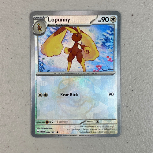 Master Ball Lopunny Prismatic Evolutions Cartas Pokemon Tcg Lopunny Master Ball Pattern Inglés