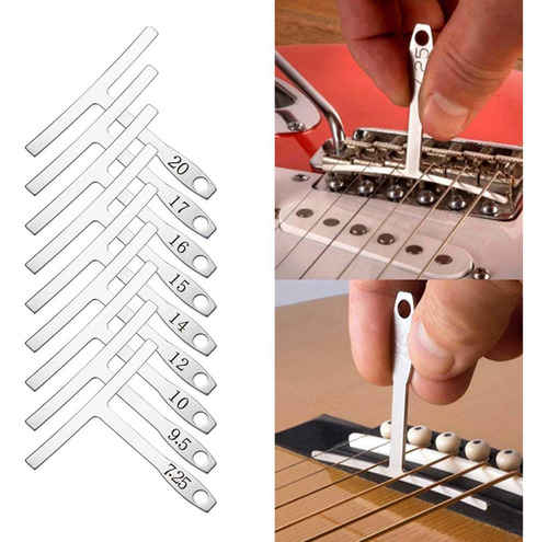 15 Piezas Guitarra Luthier Juego De Herramientas Guitarra Pr