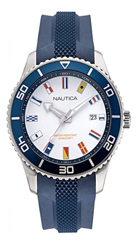 Reloj Para Hombre Nautica Nappbf Nappbf914 Azul