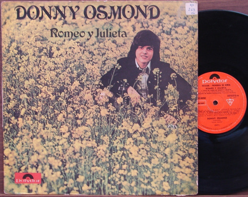 Donny Osmond - Romeo Y Julieta - Lp Vinilo Promo Año 1977