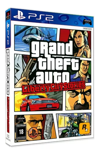 GTA Liberty City Stories (Clássico Ps2) Midia Digital Ps3 - WR