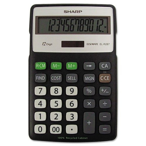 Shrelr287bbk - El-r287bbk Calculadora De La Serie Reciclado 