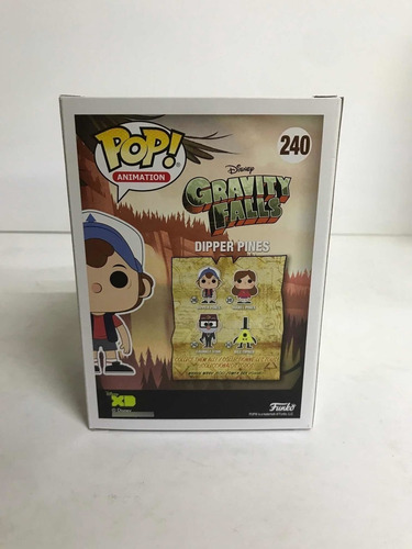 Dipper Pines 240 Chase Version Gravity Falls Funko Pop