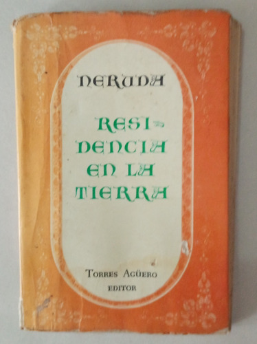 Pablo Neruda, Residencia En La Tierra, Carlos Alonso Il. Rb3