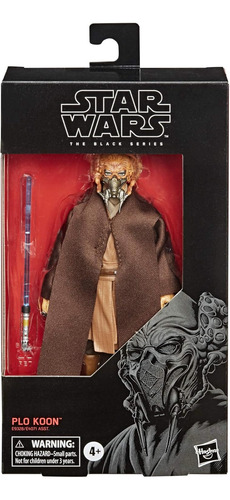 Plo Koon Star Wars Black Series Hasbro Muñeco Figura