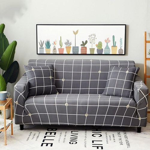 Funda Cobertor Para Mueble De 1 + 2 Incluye Banda Ajustable Color Diseños Variados