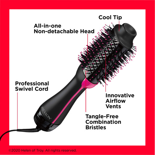 Secador De Pelo Revlon Salon One-step 1100 W 3 Heat 2 Speed