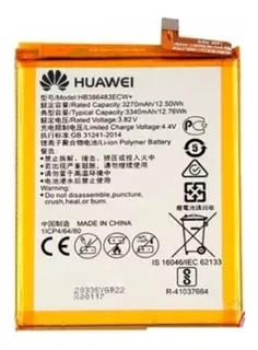 Bateria Compatible Con Huawei Mate 9 Lite Hb386483ecw+ 3340m