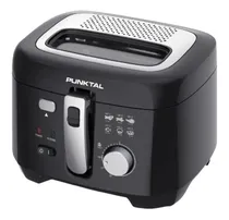 Comprar Freidora Punktal De Aceite 1800w 2.5l Termostato Ajustable Color Acero inoxidable