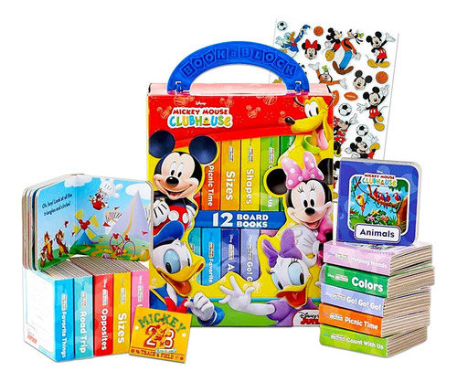 Disney Junior Board Books My First Library Mickey Mouse Boar