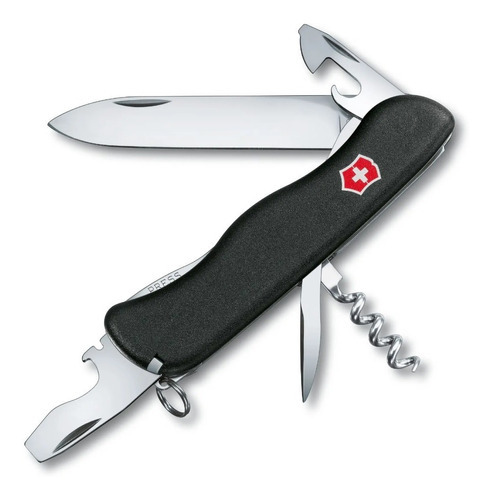 Victorinox Navaja Picknicker, Negra, 11 Usos Color Negro