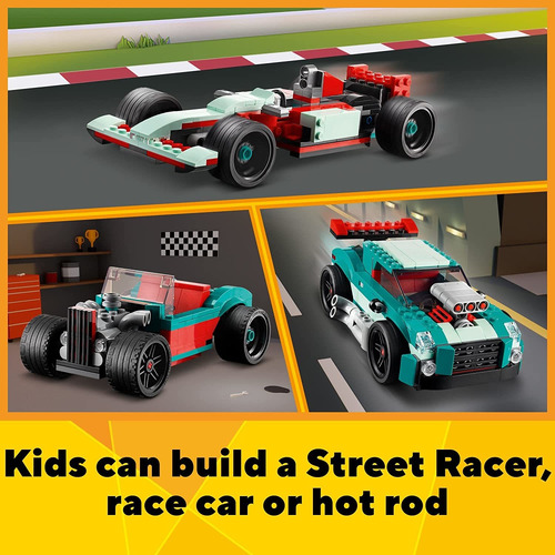 Lego Creator 31127: Corredor Callejero, 3 En 1, X258 Piezas