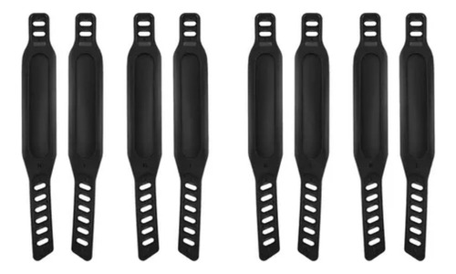 Nuevo 4 Pares De Correas De Pedales Para Bicicleta Estática