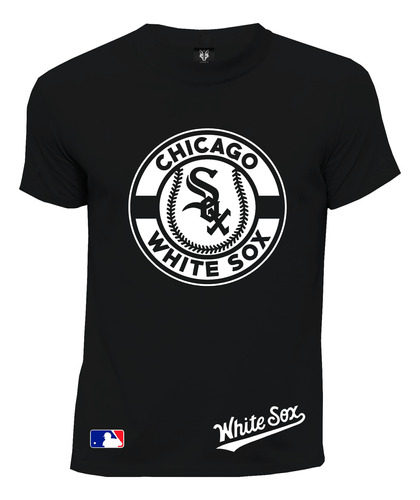 Camiseta Baseball Mlb Circulo Chicago White Sox 