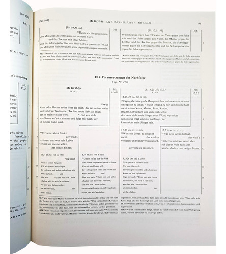 Synopse Der Vier Evangelien - Griechisch-deutsche Ausgabe (Usado)