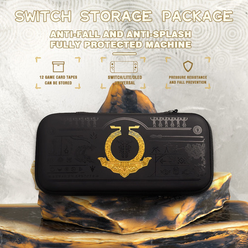 Kit De Funda Zelda Con Accesorios Para Nintendo Switch Oled