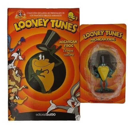 Colección Looney Tunes- Michigan Froc Con Libro Y Personaje 