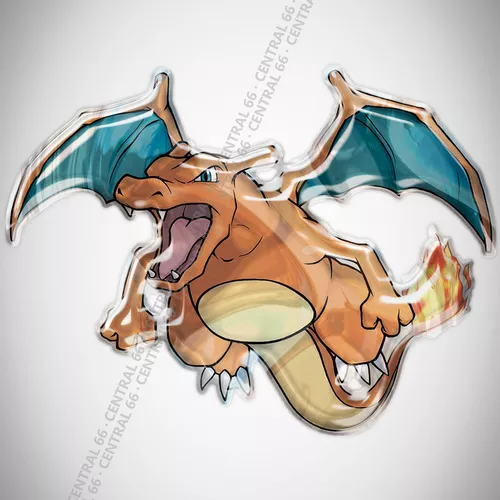 Adesivo do Charizard Pokémon 0069 – Loja de adesivos