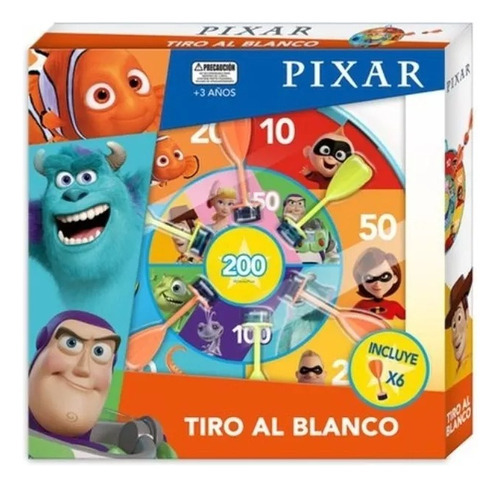 Tiro Al Blanco Pixar Disney