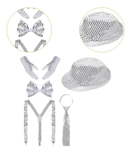 Sombrero De Vaquero De Discoteca Con Lentejuelas Estilo C
