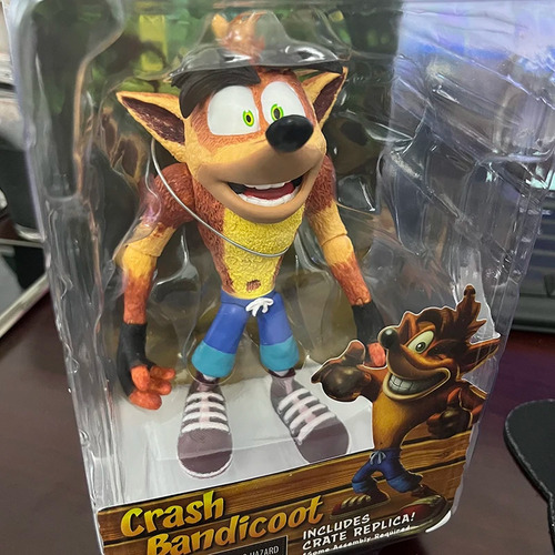 Figura De Acción De Neca Game Crash Bandicoot Sane Trilogy