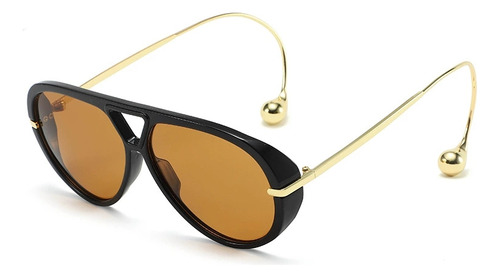 Gafas De Sol De Gran Tamaño Con Degradado Uv400 Para Mujer