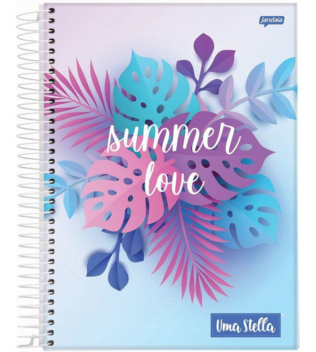 Caderno 10x1 Capa Dura 2021 Stella 160fls