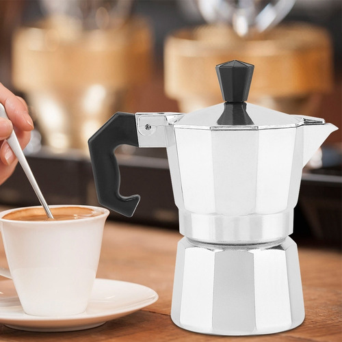 Moka Pot, 50 Ml, 1 Taza De Café Expreso De Aluminio Tipo Ita