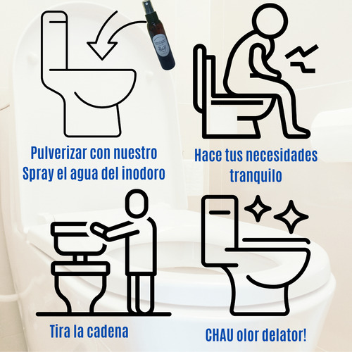 Spray para Inodoro - Perfume - Chau Olor x 125ml