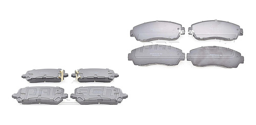 Kit Balatas Cerámicas Passport V6 3.5l 19 Al 21 Partech