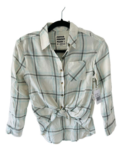 Blusa Justice Para Niñas - Talla 10, Estilo Único