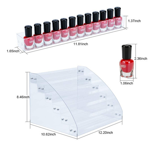 Organizador Esmalte De Uñas Organizador Maquillaje Acrílico