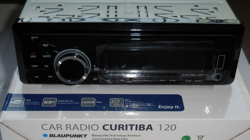 Reproductor Blaupunkt Curitiba 120 Bluetooth Usb Am Fm Aux  