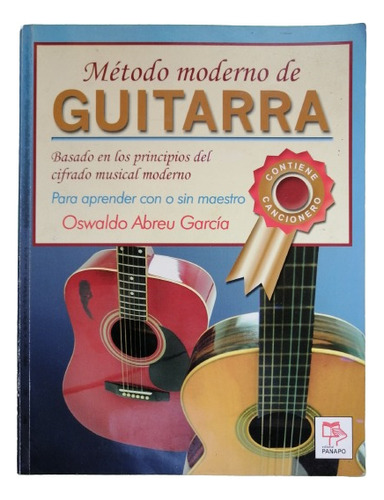 Libro Metodo Moderno De Guitarra. Oswaldo Abreu Garcia