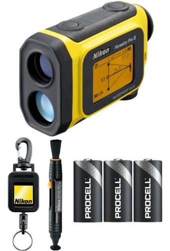 Paquete De Telémetro Láser Nikon Forestry Pro Ii Con Lápiz Y