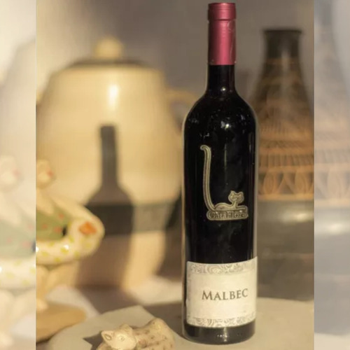 Vino Gata Flora Reserva Malbec 1x750 Ml - Bod Cielo Y Tierra