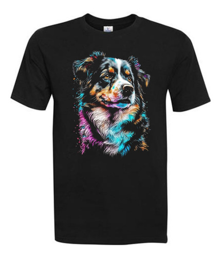 Polera Border Collie - Diseño 100