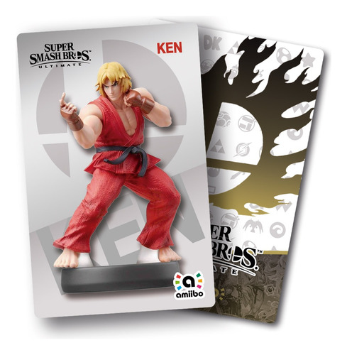 Tarjeta Nfc Amiibo Ken - Smash