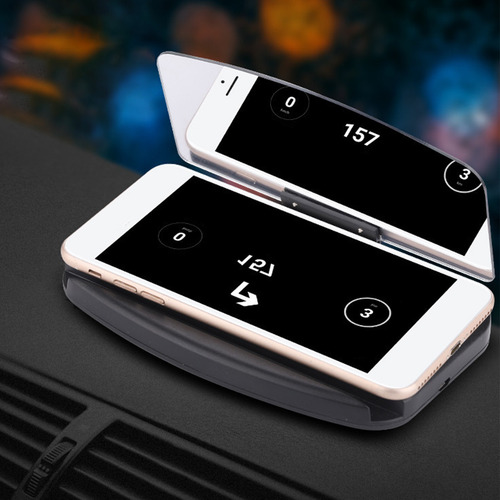Proyector De Navegación Móvil Para Automóvil Con Pantalla Fr