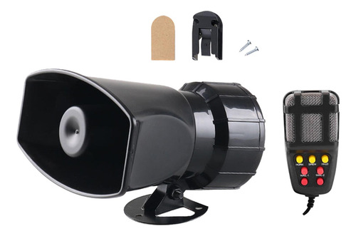 Car Alarm Speaker Electric Horn 7 Tone Sound Loud 12v
