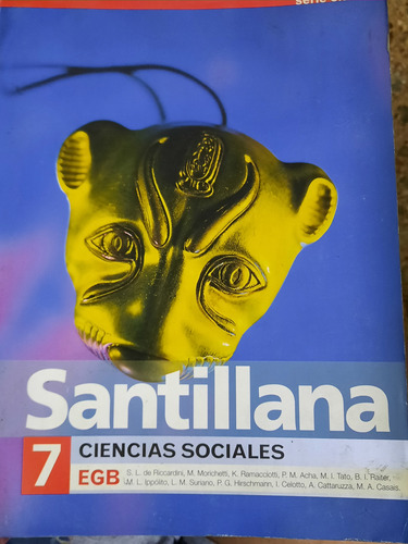 Ciencias Sociales Egb 7 Santillana. Serie Claves(impecable 