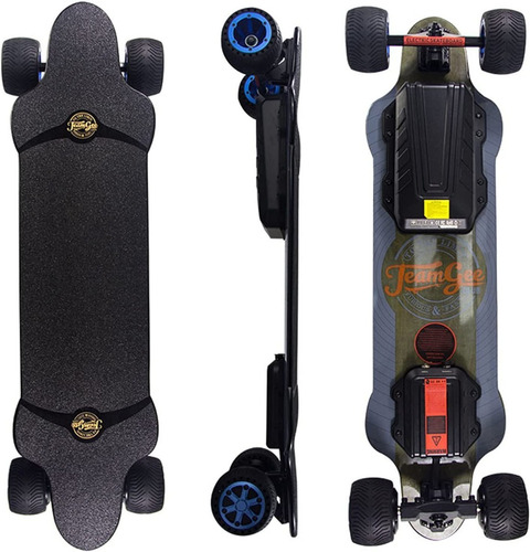 Monopatín Patineta  Eléctrico Teamgee H20t 4 Velocidades