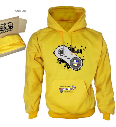 Imagen 7 de 10 de Buzo Hoodie Artesanal Saco Gamer Clasico Videojegos Unisex