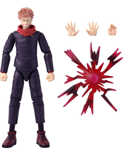 Heróis do anime Jujutsu Kaisen Yuji Itadori Black Flash