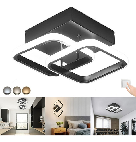 . Lámpara De Techo Lampara Foco Decorativas Led Para Baño