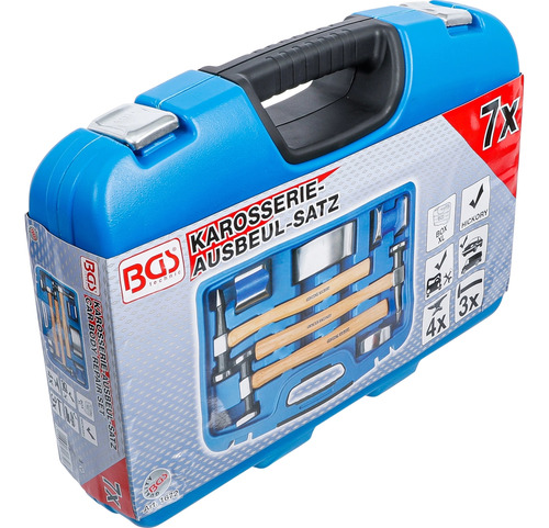 Juego De Tases Y Martillos | 7 Pz | Bgs 1672