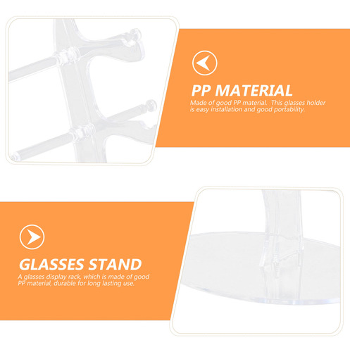 1 Juego De Gafas Organizadoras Con Soporte Expositor, Gafas