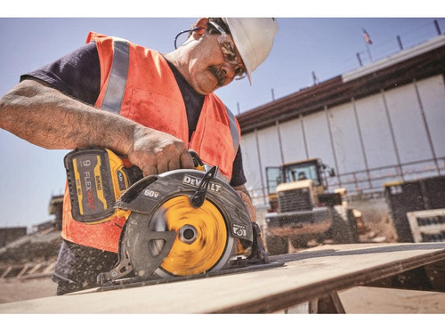 Sierra Circular Dewalt Flexvolt, 60 V Como Máx., 7 1/4 Pulga